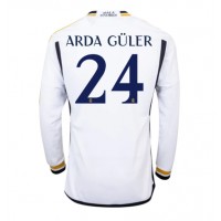 Camisa de time de futebol Real Madrid Arda Guler #24 Replicas 1º Equipamento 2023-24 Manga Comprida